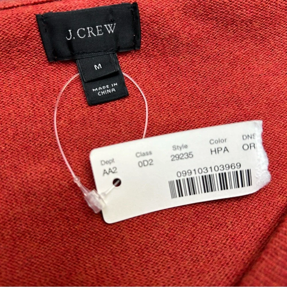 NWT J Crew Cashmere Blend V-Neck Sweater